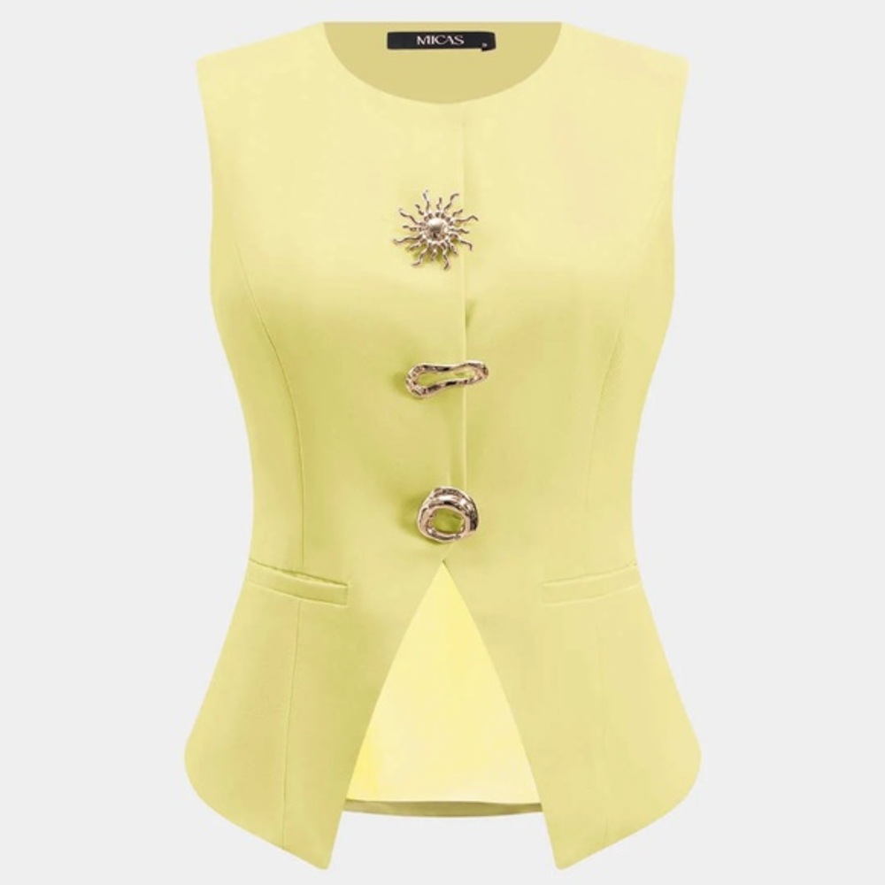 Micas Fake Pocket Tank Top XS 011-20